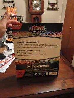 Pokemon TCG: Scarlet & Violet Prismatic Evolutions Binder Collection Sealed - Image 2