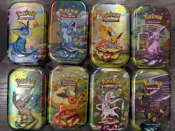 Pokemon Scarlet & Violet Prismatic Evolution Mini Tins - Image 1