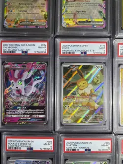 PSA 8-9 Pokemon Graded Cards - 12 Card Lot - Image 4