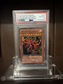 2003 YUGIOH GBI-002 OBELISK THE TORMENTOR & Slifer ULTRA RARE PSA 10 GEM MINT - Image 5
