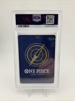 2025 ONE PIECE OP12-LEGACY OF THE MASTER 3RD ANNIV-GOLD MARSHALL D. TEACH PSA 10 - Image 2