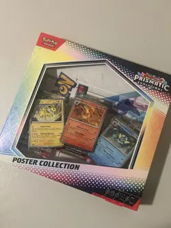Pokemon TCG Scarlet & Violet Prismatic Evolutions Poster Collection Box - Image 1