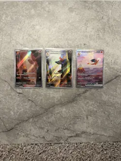 Pokemon 151 Charmander 168 Charmeleon 169 Charizard EX 199/165 Sequential - Image 1