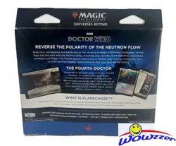 Magic MTG Doctor Who Sealed Commander Deck BLAST FROM THE PAST-Dinged - Image 2