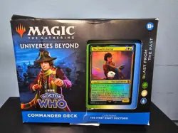 MTG Universes Beyond: Doctor Who Blast From The Past Commander Deck New & Sealed - Image 1