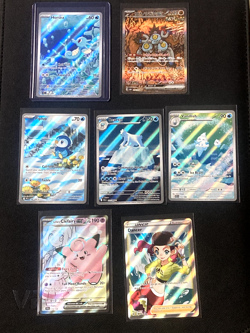 7 Card Pokemon lot, Please read description for details and condition - Image 1
