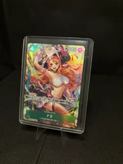 Nami OP14-031 SR-P The Azure Sea's Seven ONE PIECE Card Game Japanese 2025 NM PR - Image 3