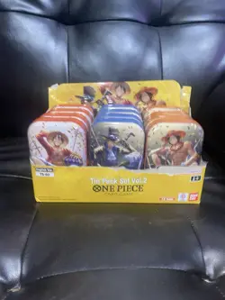 One Piece Card Game [12x] Tin Pack Set Vol.2 [TS-02] Display English Op - 13🔥👀 - Image 1