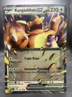 Pokemon Card Kangaskhan EX 115/165 Scarlet & Violet 151 - Near Mint - Image 1