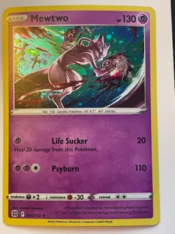 Mewtwo - (Cosmos Holo) 056/172 Miscellaneous Cards & Products Holo - Image 2