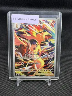 Pokemon TCG Ethans Typhlosion Card Illustration Rare, Destined Rivals 190/182 - Image 3