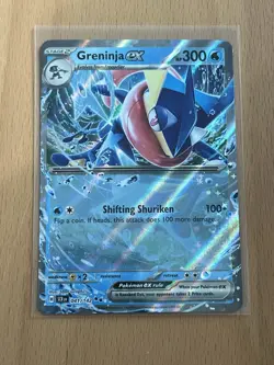 Greninja EX 041/142 Full Art NM/M Stellar Crown Pokemon Card - Image 1
