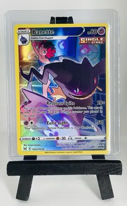 Banette TG07/TG30 Lost Origin Trainer Gallery Ultra Rare Pokemon Card - Image 1