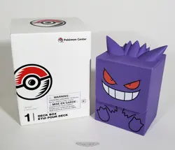 🚦Pokemon Center TCG Deck Buddies: Gengar Deck Box - Silicone - New! - Image 1