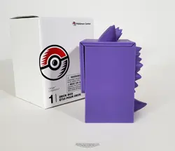 🚦Pokemon Center TCG Deck Buddies: Gengar Deck Box - Silicone - New! - Image 3