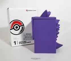 🚦Pokemon Center TCG Deck Buddies: Gengar Deck Box - Silicone - New! - Image 3