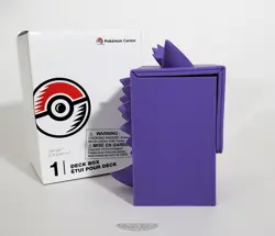 🚦Pokemon Center TCG Deck Buddies: Gengar Deck Box - Silicone - New! - Image 4