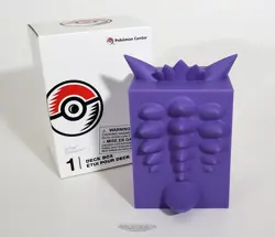 🚦Pokemon Center TCG Deck Buddies: Gengar Deck Box - Silicone - New! - Image 5