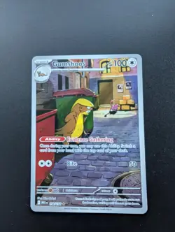 Gumshoos 153/132 - Illustration Rare - Mega Evolution Pokemon Card - Image 2