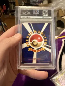 1999 Pokemon Japanese Sabrina’s Alakazam Holo Gym Challenge #65 PSA 9 Mint - Image 2