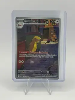 Pokemon Gumshoos 153/132 Me01: Mega Evolution Illustration Rare Holo - Image 1