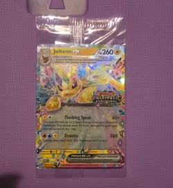 Jolteon ex 030/131 Prismatic Evolutions Stamped Promo Sealed Pokemon TCG - Image 1