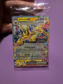 Jolteon ex 030/131 Prismatic Evolutions Stamped Promo Sealed Pokemon TCG - Image 3