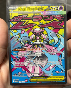 Pokemon TCG Mega Diancie EX 267/217 Mega Attack Rare From Ascended heros NM - Image 1