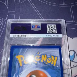 Pokemon TCG PSA 8 Graded Reshiram & Charizard GX Tag Team 20/214 - Image 2