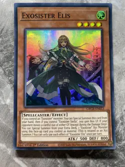 Yugioh - Exosister Elis - GRCR-EN013 - Super Rare 1st Edition - Image 1