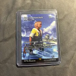 Tidus, Zanarkand Fayth Showcase Borderless Non-Foil - MTG Final Fantasy - NM - Image 1