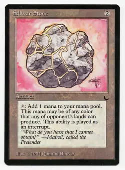 Fellwar Stone, Artifact, The Dark Regular Uncommon, NM, Quinton Hoover - Image 1