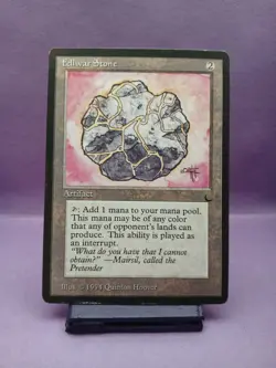 Magic The Gathering MTG - Fellwar Stone - The Dark - Ungraded Lightly Played - Image 1