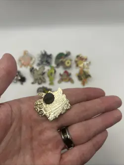 15x Different Official Pokemon Enamel Collector Pin Lot Mega Tyranitar Pikachu + - Image 5