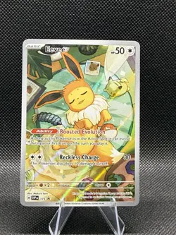 Pokemon TCG Eevee 173 SVP Prismatic Evolutions Promo Near Mint - Image 1