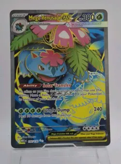 Mega Venusaur ex 155/132 - Ultra Rare - Mega Evolutions - Pokemon Card TCG - Image 1
