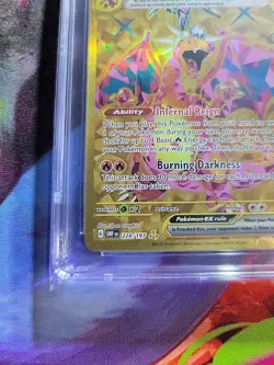 CGC 8.5 Pokemon TCG Charizard EX Obsidian Flames Holo Hyper Rare Card 228/197 - Image 2