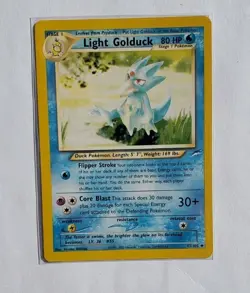Light Golduck 47/105 2002 Neo Destiny Pokemon Card TCG WOTC Vintage - Image 1