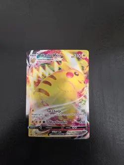 Pikachu Vmax SWSH286 Black Star Promo Ultra Rare Holo Pokemon Card - NM - Image 1
