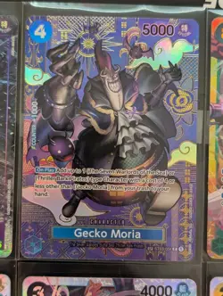 One Piece TCG CCG 9 Card Lot SR Rare English Donquixote Rosiante Near Mint - Image 3