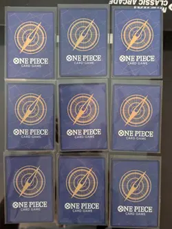 One Piece TCG CCG 9 Card Lot SR Rare English Donquixote Rosiante Near Mint - Image 5