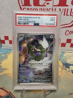 Tornadus 210 Sv: Scarlet & Violet Promo Holo Card PSA 9 Pokemon Card TCG - Image 1