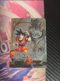 Son Goku Alt Energy Marker Gold E01-05 Dragon Ball Super Card Game Fusion World - Image 1