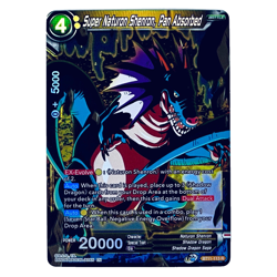 Dragon Ball Super Card Game Super Naturon Shenron, Pan Absorbed Foil Rare Card - Image 1