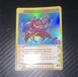 Chaotic Headmaster Ankhyja Super Rare Creature Holo Card 53/200 English 2009 - Image 1