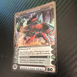 Chaotic Aureban Super Rare Creature Card 16/100 English 2008 - Image 2