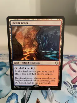 Steam Vents Lorwyn Eclipsed Regular MTG NM - Image 1