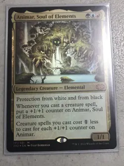 Animar, Soul Of Elements X1 Mtg Double Masters 2022 Nm Foil - Image 1