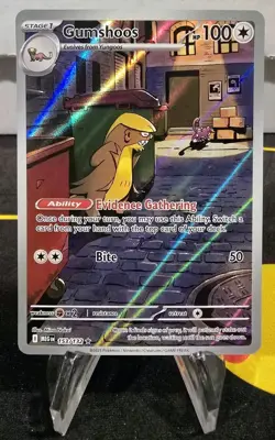 Gumshoos 153/132 Illustration Rare Pokemon TCG Mega Evolution MINT - Image 1