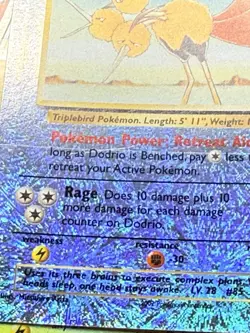 Dodrio 2002 Pokemon Legendary Collection Reverse Holo #41 LP - Image 2